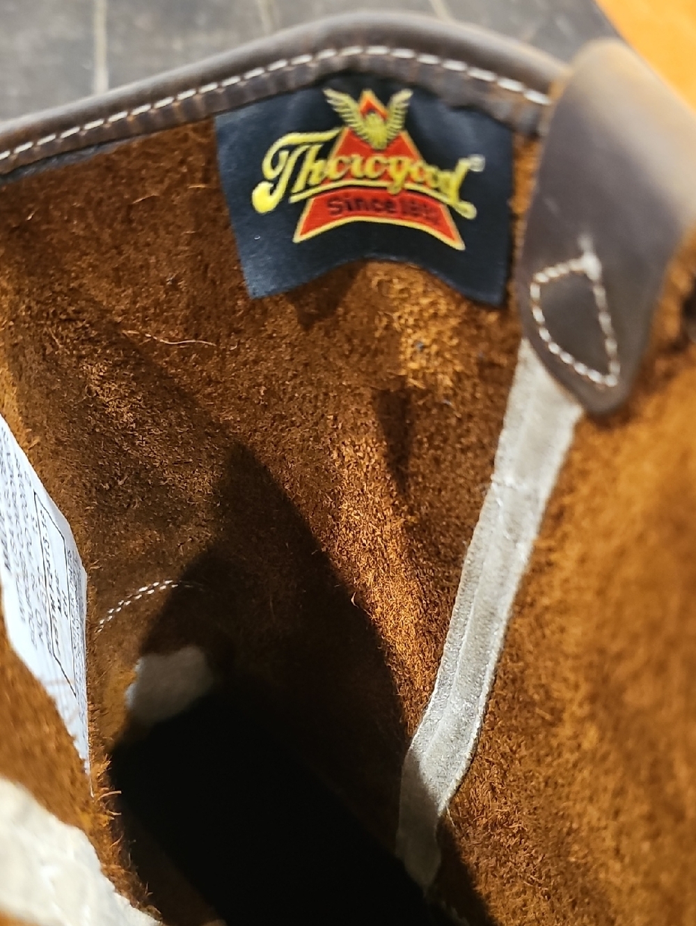 Thorogood Wellington Steel Toe Boots - Picture 9 of 12